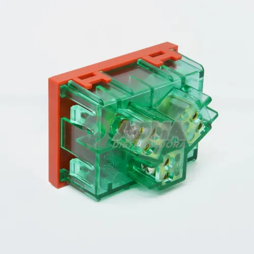 Modulo Toma Doble 10a Cambre Rojo 7604 X4
