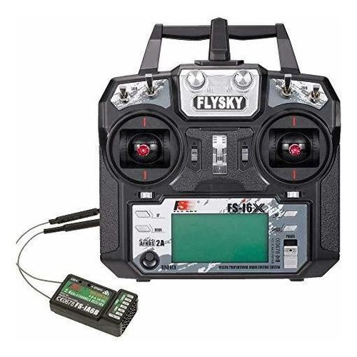 Flysky Fs-i6x 10ch 2.4ghz Controlador De Transmisor Rc Con C