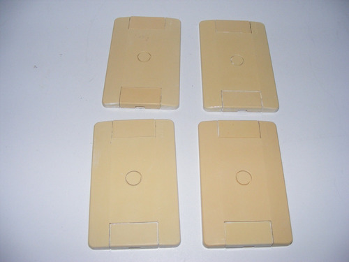 Placa Pasacable Bticino Modus Marfil Usados (4 Pzas) (Usado)