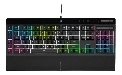 Teclado Gamer Corsair K55 Rgb Pro Xt Español Usb Ch-9226715