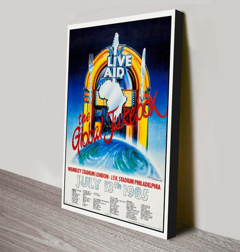 Cuadro De Recital Live Aid De 1985 Por Africa