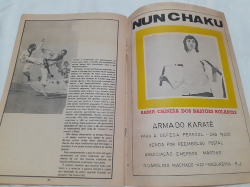 Revista Karate & Kung Fu Ano 1 N 4 (Usado)