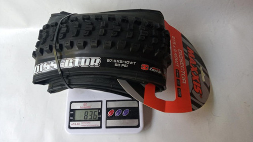 Imagen 3 de 10 de Llanta Maxxis Dissector 27.5*2.40wt/ Tubeless Ready/3ct/exo