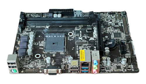 Placa Mother Asrock Am1b-m P/reparar Leer 