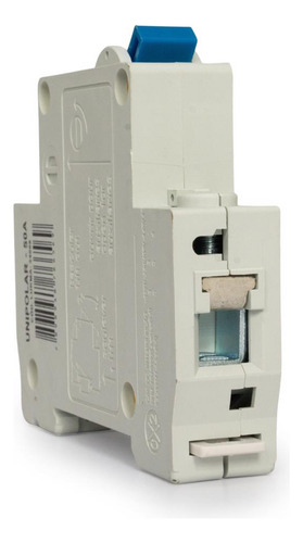Disjuntor Unipolar 50a Lukma 3ka Curva C 240vca Lk-50
