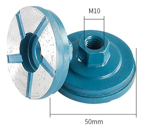 Disco De Moagem De Diamante Plano, Roda De Diâmetro 5cm