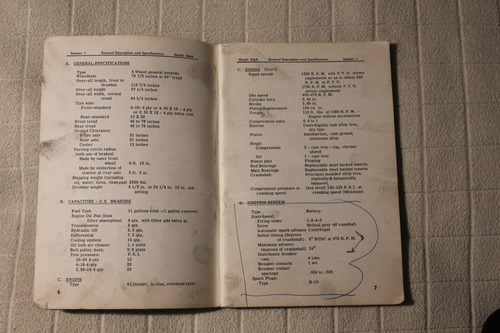 Ajs 350 & 500 1952 Manual De Instrucciones (Usado)