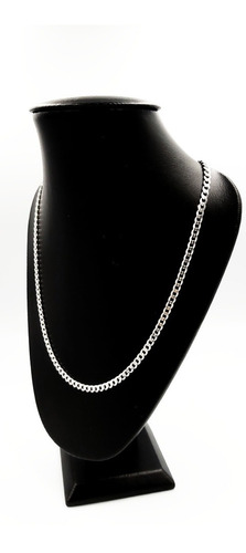 Cadena De Plata Fina 925 Cubano Hombre Mujer Unisex 70cm