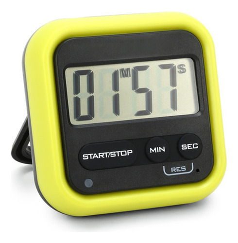 A Cronômetro Digital Lcd Kitchen Timer Com Alarme Alto