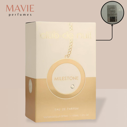 Perfume Club De Nuit Milestone Armaf 105ml Eau De Parfum Original Com Selo Lacrado