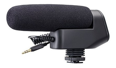 Micrófono Shotgun Condensador Unidireccional Boya By-vm600