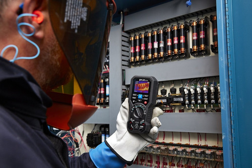 Imagen 4 de 7 de Multimetro Flir Camara Termografica Termica Termal True Rms
