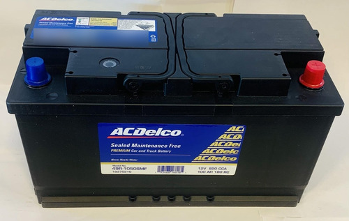 Bateria Acdelco Gold 49r-1050 Bmw X5, L6, 3.0 Litros