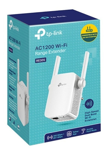 Extensor De Cobertura Tp-link Re305 Wi-fi Ac1200