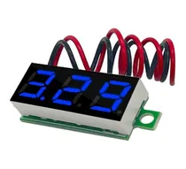 Comprar Voltímetro Digital Led Auto Moto Arduino Chico 2.5v-30v Emn