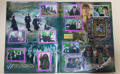 Harry Potter E O Prizioneiro De Azkaban Álbum Completo (Usado)