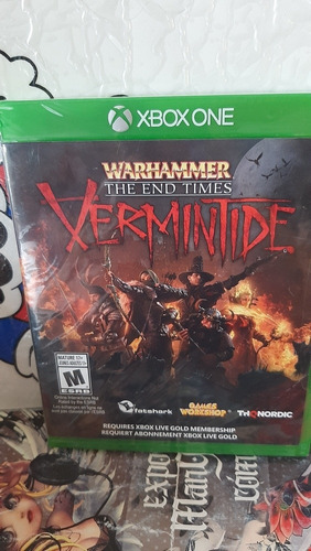 Warhamer The End Times Vermintide De Xbox One,usado.