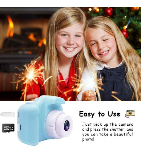 Camara Digital Niños Uso Rudo Fullhd 1080p Fotos + Video