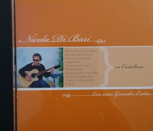 Nicola Di Bari - Cd Original En Castellano - Grandes Éxitos