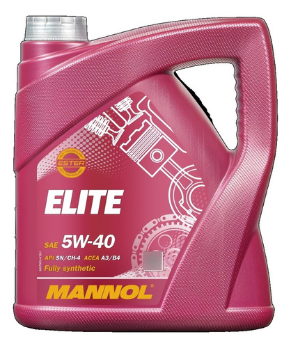 Aceite para motor Mannol sintético 5W-40 para autos, pickups & suv