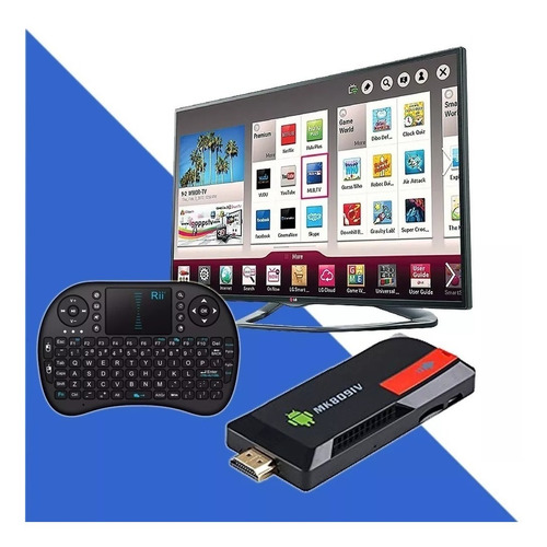 Smart Tv Box Converti Tu Tv En Android Full Hd 4k 1 Año Garantia !! Play Store - Netflix - Youtube Todo En Tu Tv - Local