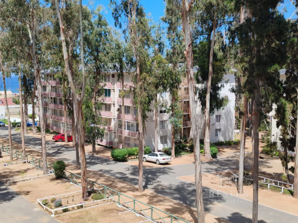 Imagen 2 de 25 de Depto 3d. Vista Parcial Al Mar, Estacionamiento En El Tabo