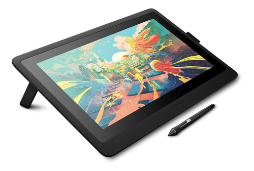 Imagen 3 de 6 de Tableta Grafica Profesional Wacom Cintiq 16 Dtk-1660 Full Hd