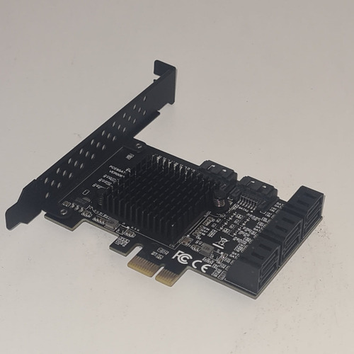 Placa Controladora Adaptador Expansor Sata Pcie X8 Puertos (Usado)
