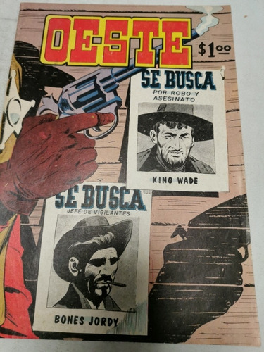 Cómic Oeste Editorial Sol Número 16 Año 1967