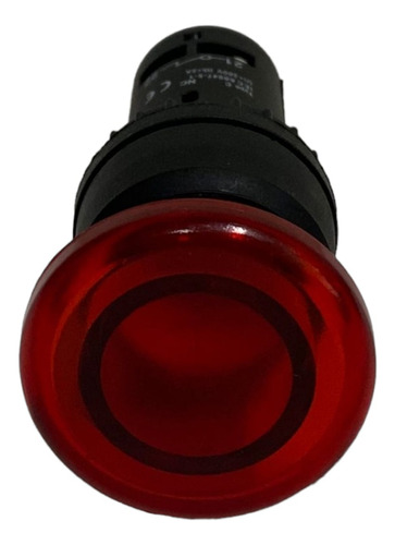 Botón Pulsador Iluminado Rojo 22mm 1nc Sw2c-11md  - G & V -