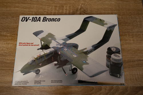 Aviona Escala Ov-10a Bronco Para Armar Escala 1:48 Testors