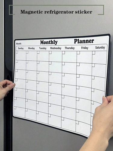 Calendario Nevera Calendario Magnético De Borrado En Seco