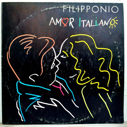 Filipponio - Amor Italiano - Lp Vinilo Año 1986 - Alexis31