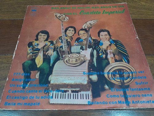 Lp Vinilo - Cuarteto Imperial - Bailando De Noche, Bailando 