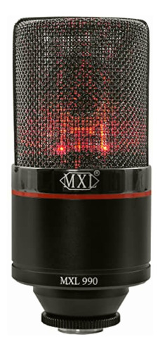 Mxl 990 Blaze Micrófono Condensador De Diafragma Grande Con
