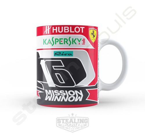 Taza De Porcelana Fierrera - Charles Leclerc | Formula 1