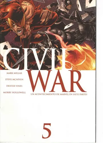 Comic Marvel Civil War 5 Español Televisa | MercadoLibre