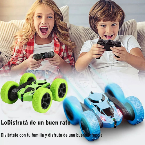N Juguete Coche De Acrobacias 360° Doble Lado Control