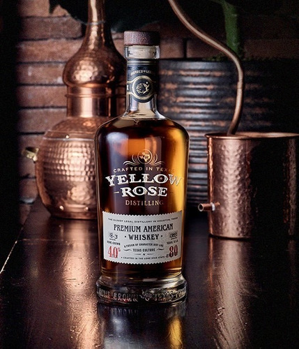 Whisky Yellow Rose Premium American Whiskey 700ml 40