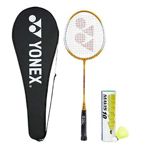 Raqueta Yonex Gr 303 Badminton Con Cubierta Completa Y Movis