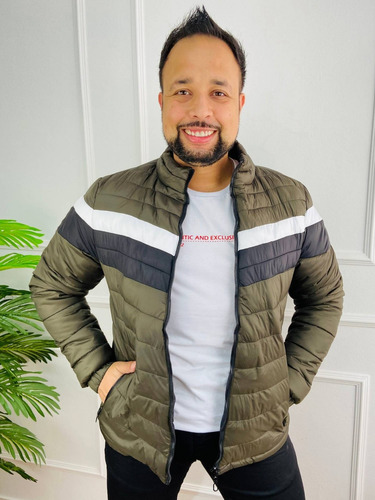 Imagem 3 de 9 de Jaqueta Masculina Puffer Plus Size Ótima Qualidade