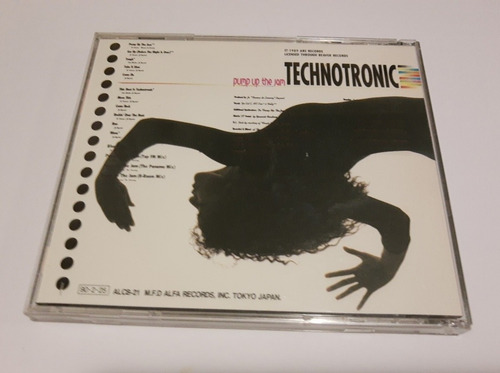 Imagen 3 de 3 de Technotronic - Pump Up The Jam , Edición Japonesa 1990