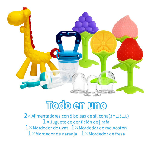 Mordedera Para Bebe, Cosas Para Bebes, Chupon Para Fruta,