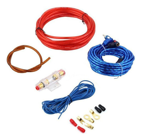 Kit De Cableado De Audio For Coche, Calibre 8, Amplificador