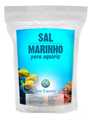 Sal Aquário Sea Salt - Sea Express - 20kg 