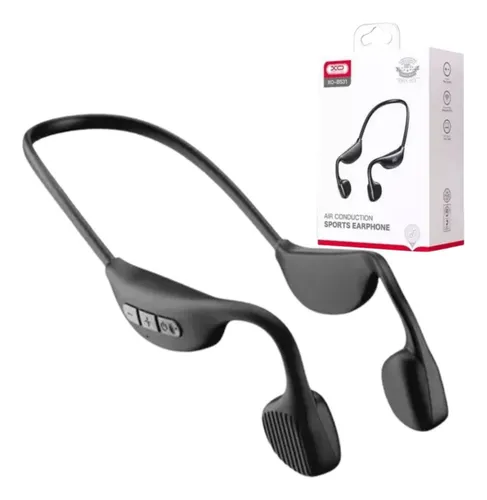 comprar Fone De Ouvido Bluetooth Sem Fio Air Condução Indução Óssea Cor Preto