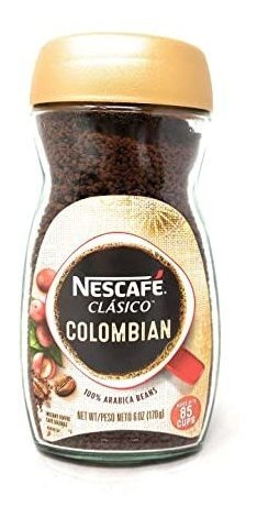 Nescafé Clásico Instantáneo De Colombia Mezcla De Café 6 Oz