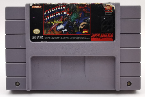 Captain America And The Avengers Snes Nintendo * R G Gallery