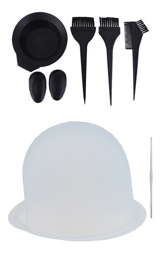Peine De Tinte De Cabello Gorro Taza De Mezcla Cubiertas De