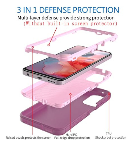 Funda Anloes Para Motorola Moto G Power 5g 2024, Funda De Te